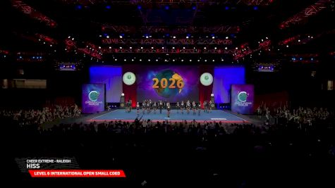 Cheer Extreme - Raleigh - Hiss [2026 L6 International Open Small Coed Finals] 2026 The Cheerleading Worlds