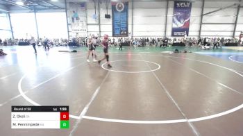 126 lbs Round Of 32 - Zammy Okoli, GA vs Morgan Pennimpede, MA