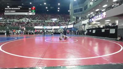 46 lbs Quarterfinal - Ryett Ferry, Snake River Wrestling Club vs Kallen Mckinnon, Lockwood Wrestling Club