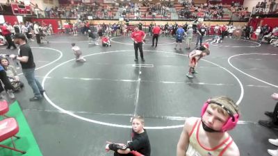92 lbs Semis - Brantly Hanks, 208 Badgers Wrestling Club vs Brent Helvey, Suples Wrestling Club