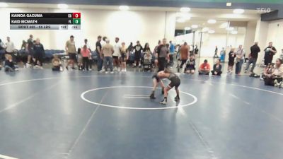 55 lbs Consolation - Kainoa Gacuma, CA vs Kaid McMath, FL