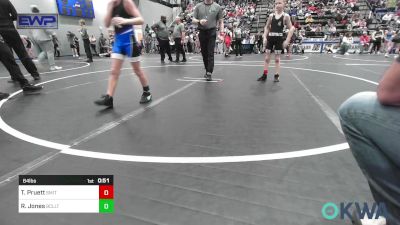 64 lbs Quarterfinal - Tucker Pruett, Smith Wrestling Academy vs Rowen Jones, Bridge Creek Youth Wrestling