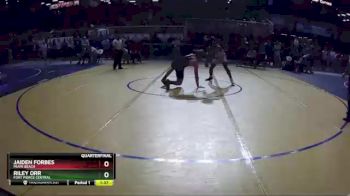 3A 170 lbs Quarterfinal - Jaiden Forbes, Miami Beach vs Riley Orr, Fort Pierce Central