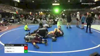 42 lbs Quarterfinal - Jordan Aguilar, Nwa vs Troy Blevins, Punisher Wrestling Company