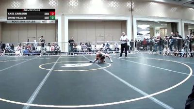 57 lbs Consi Of 4 - Axel Carlson, Shootbox WC vs David Villa III, Southwest Stallions WC