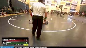 182 lbs Champ. Round 1 - Jaxson Gribskov, Hermiston vs Eli Perkes, Hanford