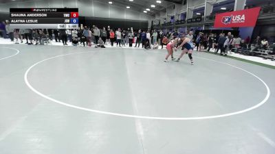 190 lbs Champ. Rd Of 16 - Shauna Anderson, Team Idaho Wrestling Club vs Alayna Leslie, Jackson County Wrestling