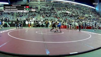 165 lbs Quarterfinal - Teegan Clouse, West Noble vs Dallas Woodson, Fort Wayne Snider