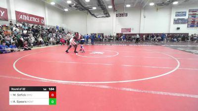 215 lbs Round Of 32 - Mallory Sefick, St. Paul vs Avery Spears, Montville