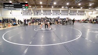 150 lbs Consolation - Teddy Goetz, New Canaan vs Sean McCall, Middletown