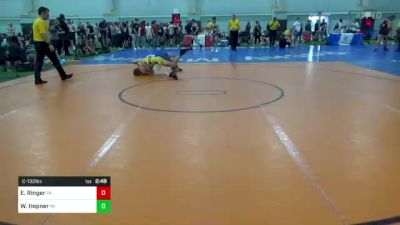 C-132 lbs Consi Of 8 #2 - Ethen Ringer, PA vs Wyatt Hepner, MI