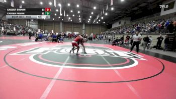 113B Quarterfinal - Caeser Brown, Millard South vs Carter Pryor, Hillsboro