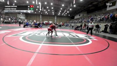 113B Quarterfinal - Caeser Brown, Millard South vs Carter Pryor, Hillsboro