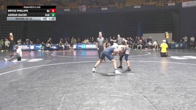 184 lbs Round Of 32 - Bryce Phillips, Morgan State vs Adrian Gacek, Clarion