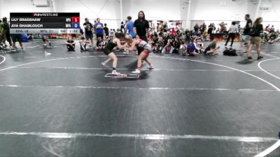 100 lbs Round 1 (3 Team) - Lily Bradshaw, RPA vs Aya Ghamlouch, MF Angels