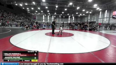 56 lbs Quarterfinal - Jamison Malone, Punisher Wrestling Company vs Dallas Marshall, Warriors Of Christ WOC- Wrestling