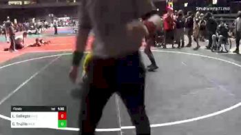 116 lbs Final - Lorenzo Gallegos, NM Gold vs Carlos Trujillo, NM Beast