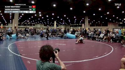 190 lbs Round 1 (32 Team) - Gavin Massingill, Team Mat Clash vs Elijah Weatherly, Florida Pittbulls