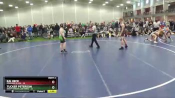 152 lbs Round 1 (6 Team) - Tucker Peterson, South Dakota Lightning vs Kai Heck, Montana Silver