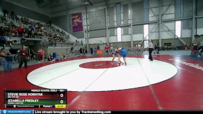 183+ Round 1 - Izzabella Fredley, Moses Lake WC vs Stevie Rose Hornyak, Big Cat WC