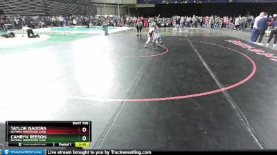 78 lbs Cons. Round 2 - Camryn Reeson, Olympia Wrestling Club vs Taylor Isadora, Olympia Wrestling Club