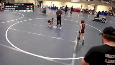 Girls K-8 - 72 Amani Rosario, Farmville-Girls vs Naomi Wechter, New Prague-Girls