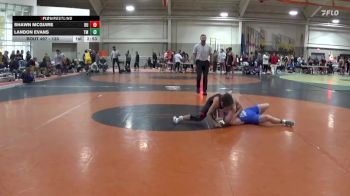 133 lbs Cons. Round 3 - Landon Evans, Thomas More vs Shawn McGuire, Davenport University