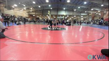 43 lbs Consolation - Hadley Delozier, Coalgate Wildcat Wrestling Club vs Yori Jackson, Shelton Wrestling Academy