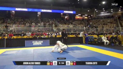 Teadora Zotti vs Jordin Alexis Torres 2025 Pan Kids Jiu-Jitsu IBJJF Championship