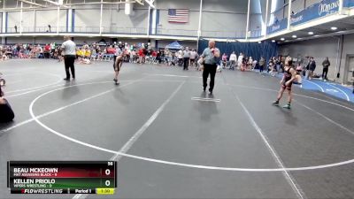 56 lbs Round 1 (6 Team) - Beau McKeown, Mat Assassins Black vs Kellen Priolo, Vipers Wrestling