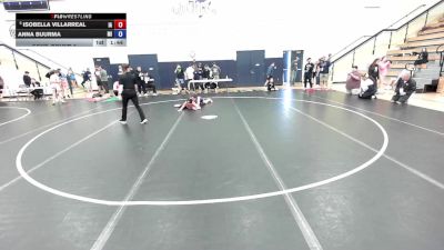 125 lbs Cons. Round 3 - Isobella Villarreal, IA vs Anna Buurma, MI