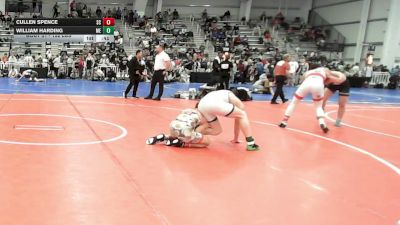 152 lbs Consi Of 8 #2 - Cullen Spence, SC vs William Harding, ME