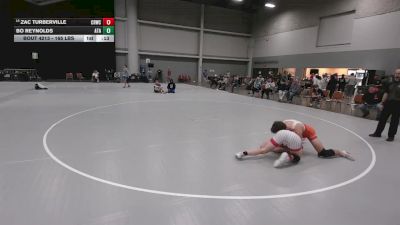 165 lbs Cons. Quarters - Zac Turberville, CRWC vs Bo Reynolds, Alabama Takedown Academy