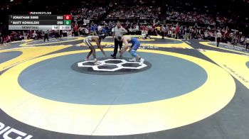 D1-190 lbs Semifinal - Jonathan Sims, Brush vs Matt Kowalski, Springboro