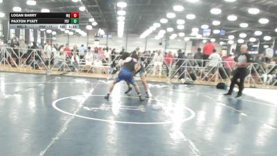 126 lbs Rr Rnd 2 - Logan Barry, Mayo Quanchi - HSB vs Paxton Pyatt, PSF Wrestling Academy - HSB