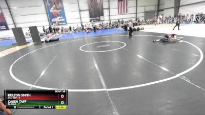 56 lbs Rd# 10- 4:00pm Saturday Final Pool - Casen Taff, PA Gold vs Kolton Smith, Cali Red