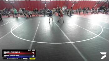 138 lbs Cons. Round 3 - Mason Chambers, WI vs Spencer Madsen, WI