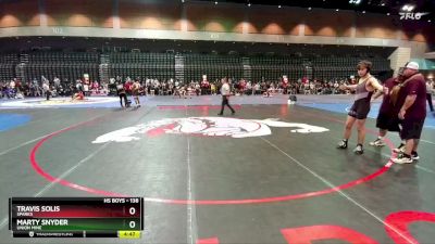 138 lbs Cons. Round 1 - Travis Solis, Sparks vs Marty Snyder, Union Mine