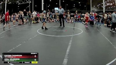 56 lbs Round 6 (8 Team) - Kayden Thompson, The Compound vs Ezra Wilkinson, Dueling Bandits