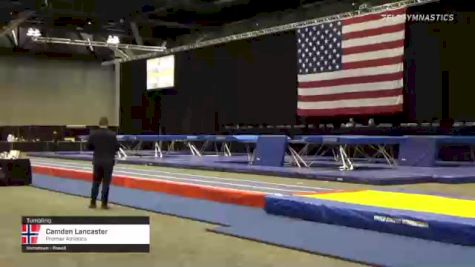 Camden Lancaster - Tumbling, Premier Athletics - 2021 USA Gymnastics Championships