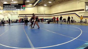197 lbs 5th Place Match - Oliver Skoczen, John Carroll University vs Johnathan Shannon, Adrian NCWA