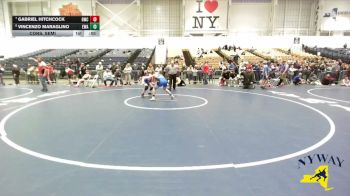 136 lbs Cons. Semi - Vincenzo Maraglino, Empire Wrestling Academy vs Gabriel Hitchcock, Gouverneur Wrestling Club