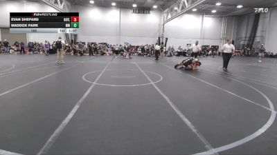 150 lbs Round 1 (6 Team) - Maddox Parr, Maryland Mallets vs Evan Shepard, Outlaws HS