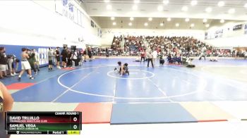 113 lbs Champ. Round 1 - David Trujillo, Youngblood Wrestling Club vs Samuel Vega, LONG BEACH JORDAN HS