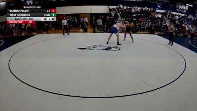 285 lbs 1st Place Match - Reid Garrison, Merchant Marine vs Mauro Pellot, Alvernia University