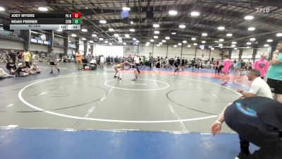 80 lbs Round Of 16 - Joey Myers, PA Revival - MS vs Noah Ferrer, IRONWHALE - MS