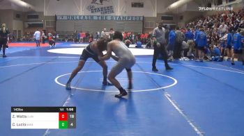 140 lbs 5th Place - Zach Watts, Clovis North vs Cade Lucio, Bakersfield