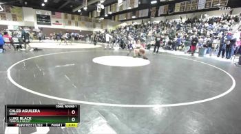 126 lbs Cons. Round 1 - Luke Black, Temecula Valley vs Caleb Aguilera, Ukiah
