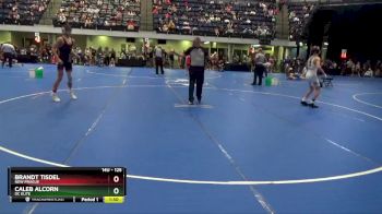 125 lbs Round 1 - Brandt Tisdel, New Prague vs Caleb Alcorn, DC Elite