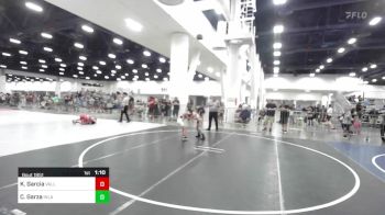 69 lbs Quarterfinal - Keith Garcia, Valley Wrestling Club vs Cree Garza, Inland Northwest Training Center